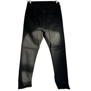 Rag & Bone Black Classic Straight-Leg Black
